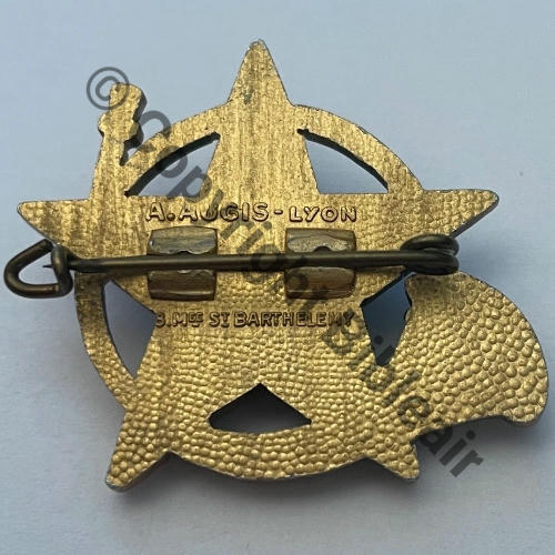CENTRE ECOLE JEUNESSE et MONTAGNE de MONTROC Eqp VILLERS et LAPORTE (CNE)  AUGIS Alu peint Dore 1943 BREVET du 1er 3000 Src.historiacollection2a PV450Eur 